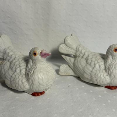 A. Sadek Japan Porcelain Doves