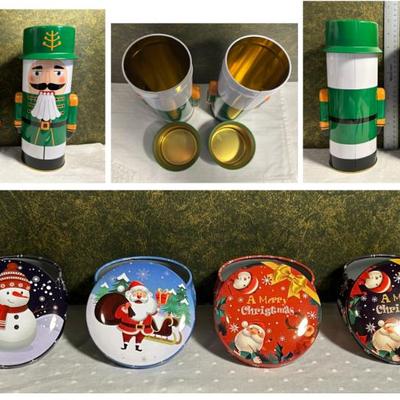 Christmas Tin Set of 6
