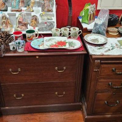 Wood File Cabinets