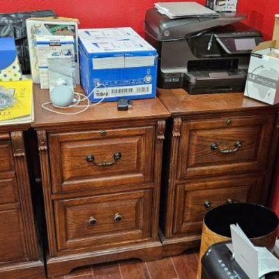 Wood File Cabinets