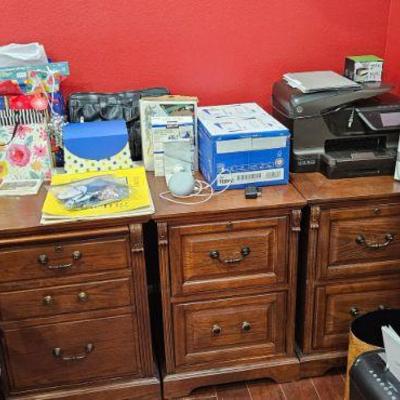Wood File Cabinets