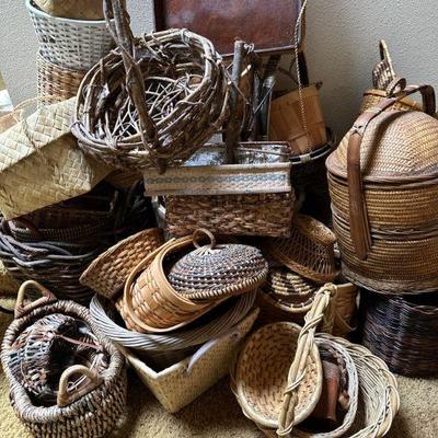 Vintage baskets