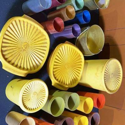 Vintage Tupperware containers 