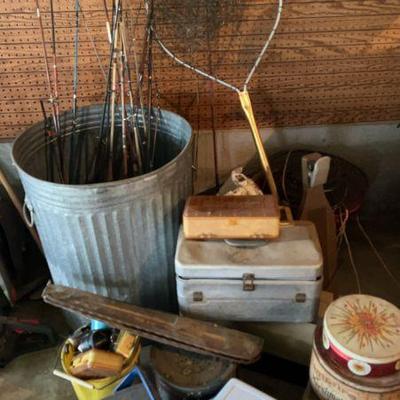 Fishing and Tackle Mystery Lot