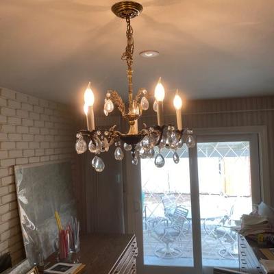 Brass Chandelier