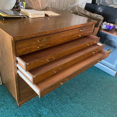 Maps Artwork drawers. 