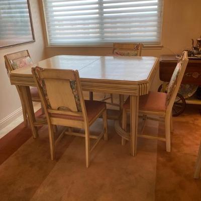 Kitchen dining table 5 chairs