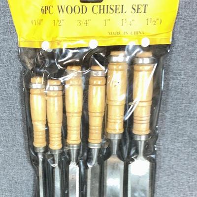 6 Piece Wood Chisel Set
