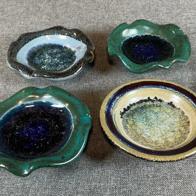 Recycled Glass Pottery Dishes (4)