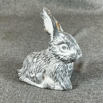 Cast Iron Bunny Lawn Ornament