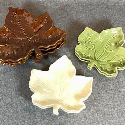 Ceramic Leaf plates 