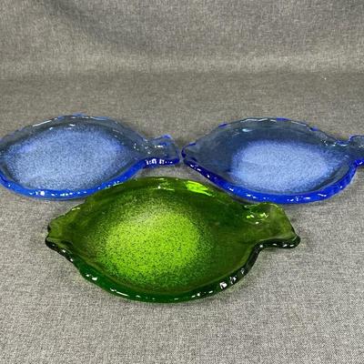 Vintage Amici Fish Dishes