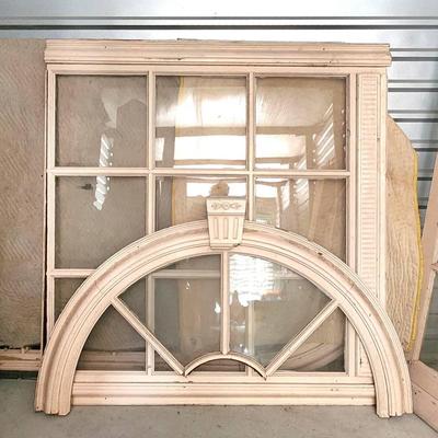 Spectacular Vintage French Architectural Window - A Definite Treasure!  Window #2
