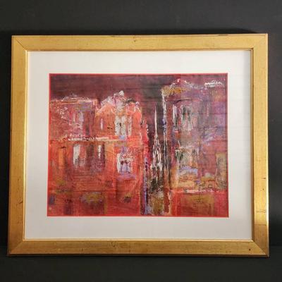 TEXAS ARTIST!  Margaret Pace Willson Original: "Urban Hues"