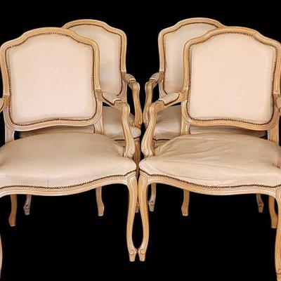 Vintage Chateau d'Ax SPA Style Italian Chairs - Elegant Find For That Talented Refurbisher!