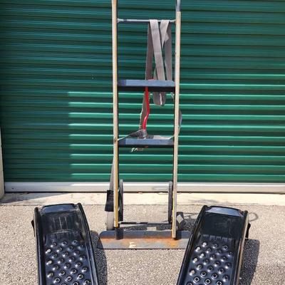 Large Dolly & Car Ramp Set - Ready to Go!