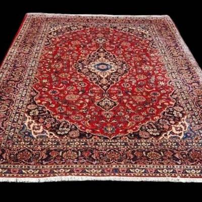 Item#17- Authentic Vintage Hand-Knotted Persian Rug