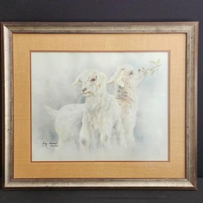 Vintage Signed Betty Allison Print "Los Ninos" (1979)