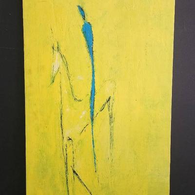 Own a Piece of Art History! Raymond de Botton "Blue Cavalier"