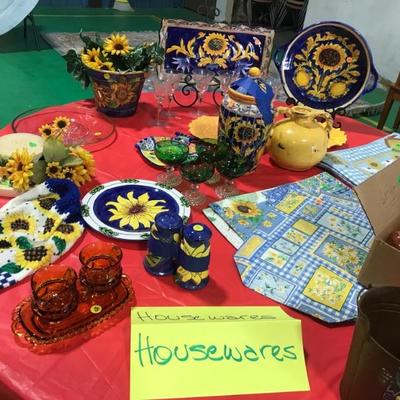 Sunflower Decorative Pieces