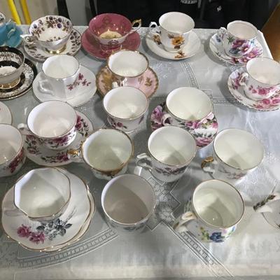 English Bone China tea cups