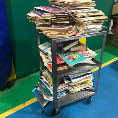 Cart Full of Church Sheet Music