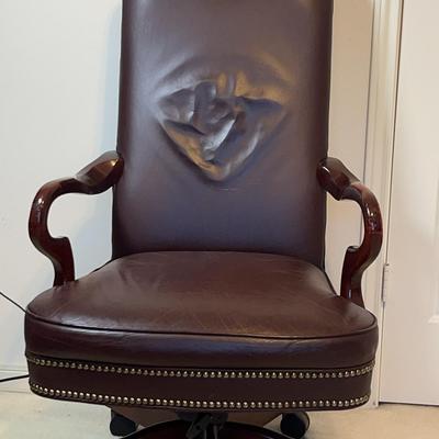 Faux Leather Office Chair 