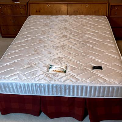 Queen Bed And Headboard With Storage. 