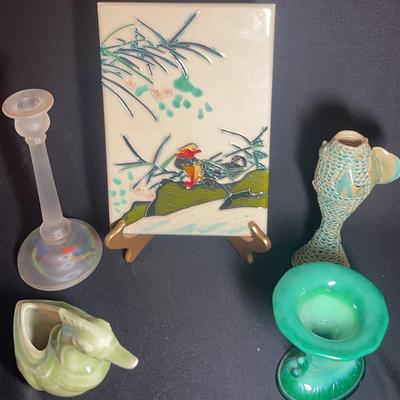 Candlesticks And Picture 