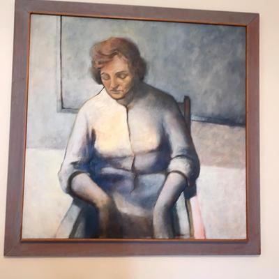 Beautiful Lady Painting 