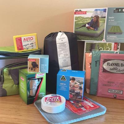 Camping Supplies! Cooler, Mattresses and more