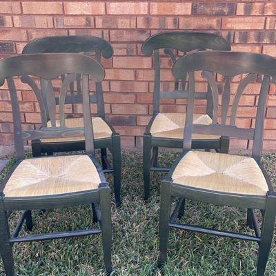 Green Dinning Chairs 