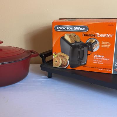 Cooks pot, Toaster and Presto Griddle
