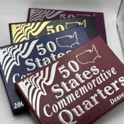 50 States Commemorative Quarters-Denver Mint, Gold, Platinum & Philadelphia
