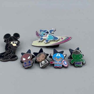 (6) Disney Pins

