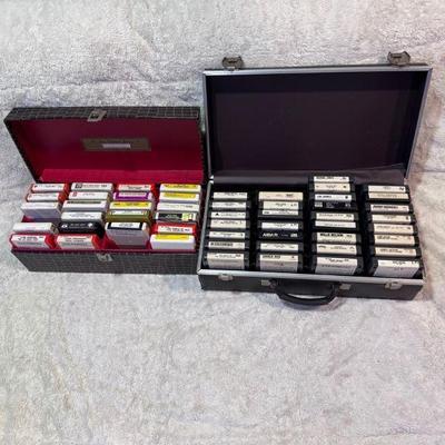(2) Cases Of 8-Tracks
