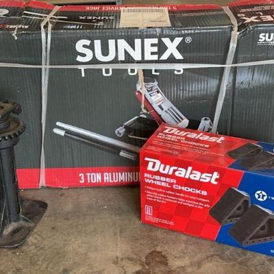Sunex Tools Floor Jacket With Accessories
