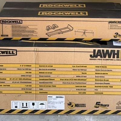 Rockwell Jawhorse Clamping And Holding Station With Foldable Plywood Jaw (NIB)