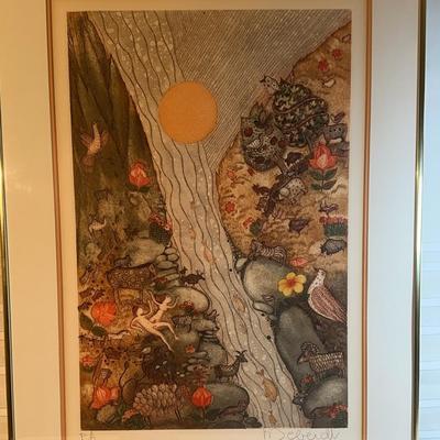F Deberdt “the Garden Of Eden”