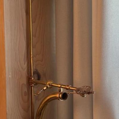 Hanging Brass Lamp