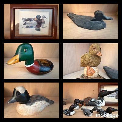 Collection Of Decorative Ducks & Loons