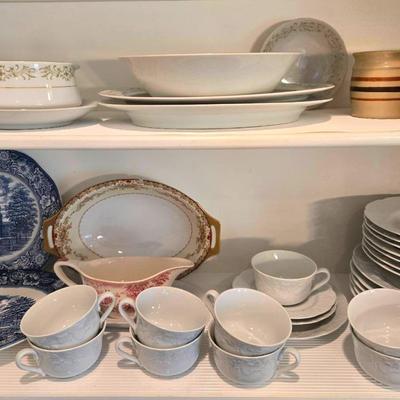 Vintage China; Dansk, Liberty Blue, Allegro Dishes