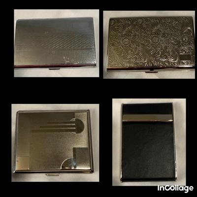  Vintage Cigarette Cases 