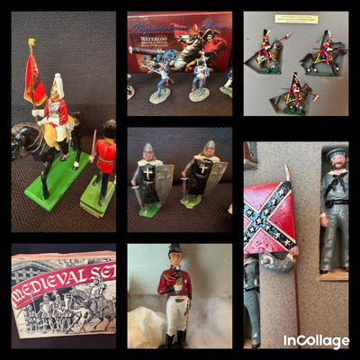 Assortment Of Napoleon Soldiers  1812, Civil War, Medieval 