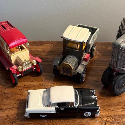 Collection Of Vintage Cars, Trucks & Tractor