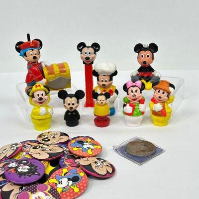 Assorted Vintage Mickey Mouse Disney Items