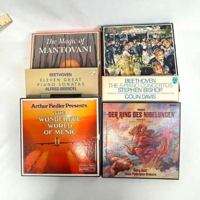 Vintage Vinyl Album Assortment