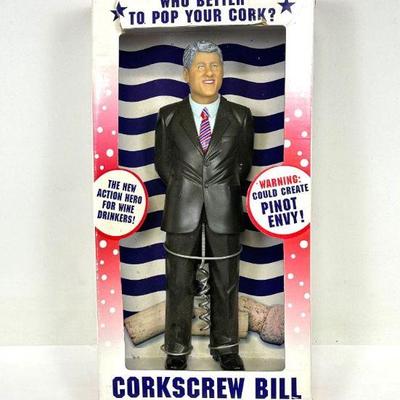 Vintage "Corkscrew Bill" Wine Bottle Opener