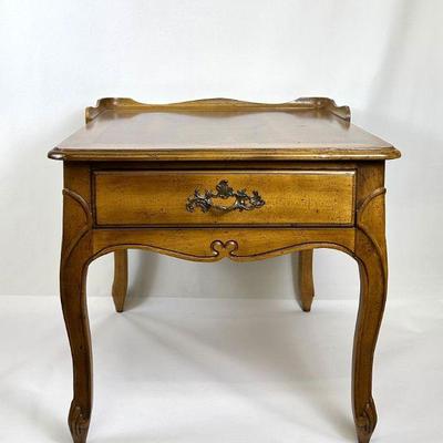 Mid Century French Provincial Lamp Table/End Table