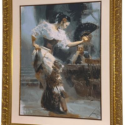 Pino Daeni "The Dancer" Giclee on paper, 293/295 with COA